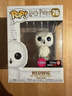 Funko Pop! Harry Potter Hedwig #76 Flocked GameStop Exclusive